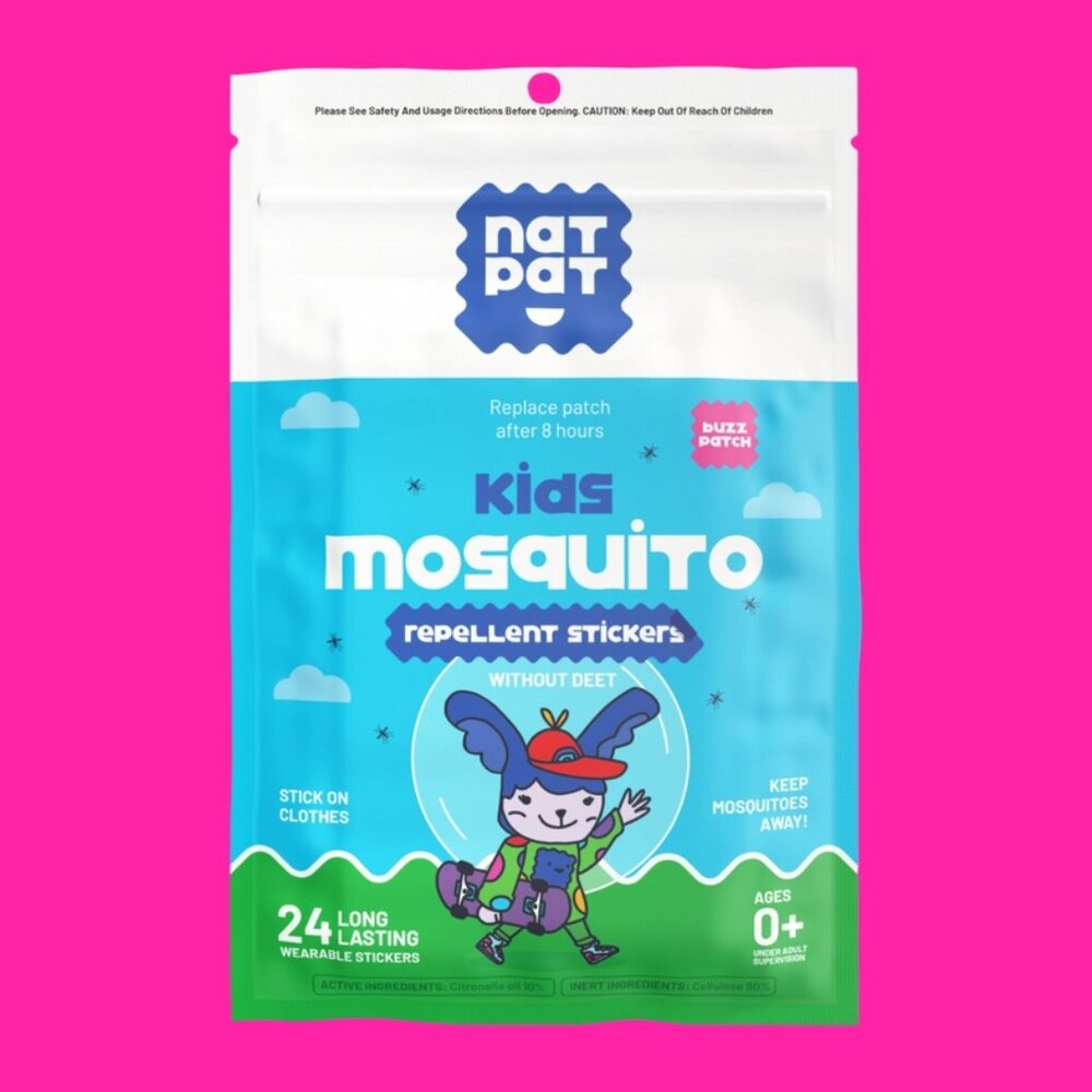 NATPAT Buzzpatch - Mosquito & Insect Repellent Stickers - Picture 2 of 6